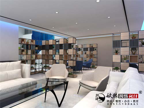 青铜峡精化办公楼设计方案鉴赏|青铜峡办公楼设计装修公司推荐