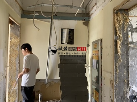 青铜峡装修公司推荐|青铜峡望樾办公室改造设计装修现场勘察