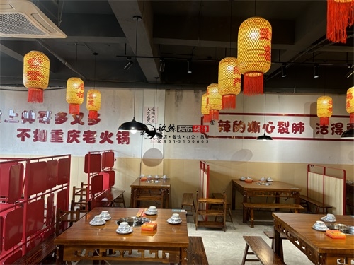 青铜峡火锅店装修设计项目|镹臻设计