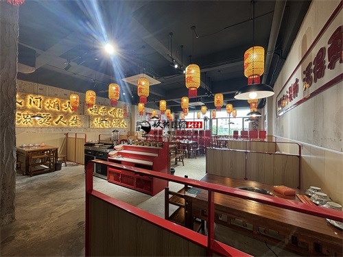 青铜峡火锅店装修设计项目|镹臻设计