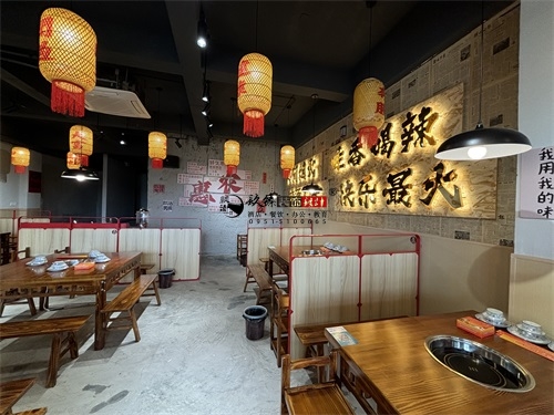 青铜峡火锅店装修设计项目|镹臻设计