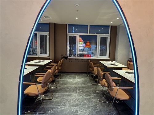 青铜峡自助餐厅装修设计项目|镹臻设计