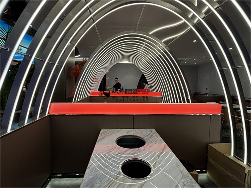 青铜峡自助餐厅装修设计项目|镹臻设计