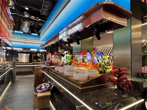 青铜峡自助餐厅装修设计项目|镹臻设计