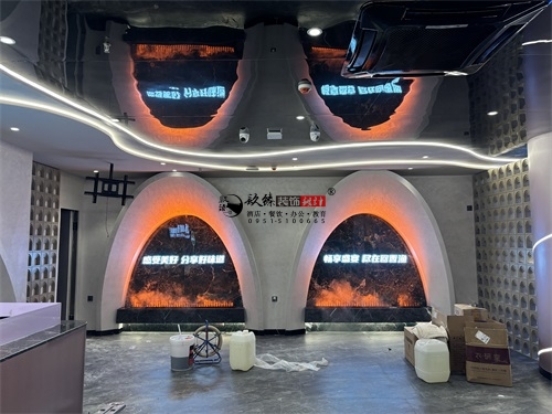 青铜峡自助餐厅装修设计项目|镹臻设计