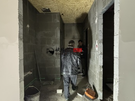 青铜峡装修公司|青铜峡望纵办公室装修设计项目工地巡检