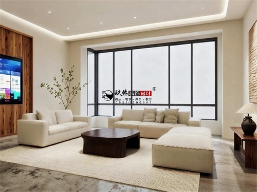 青铜峡办公楼装修设计项目|镹臻设计