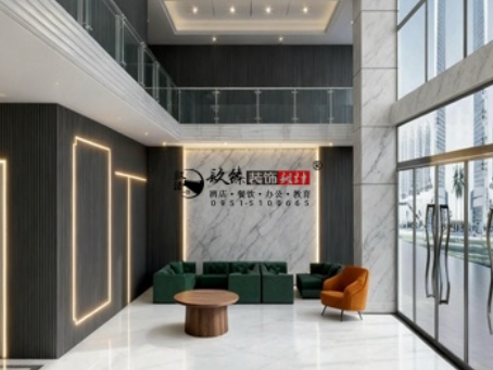 青铜峡装修公司|青铜峡创想办公楼装修设计效果方案鉴赏